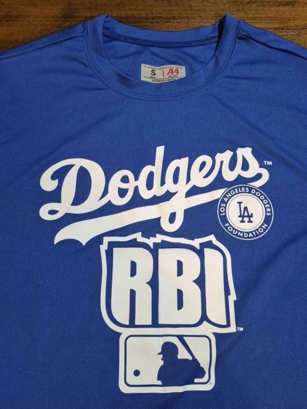 Dodgers RBI Performance Shirt S | A4 Activewear